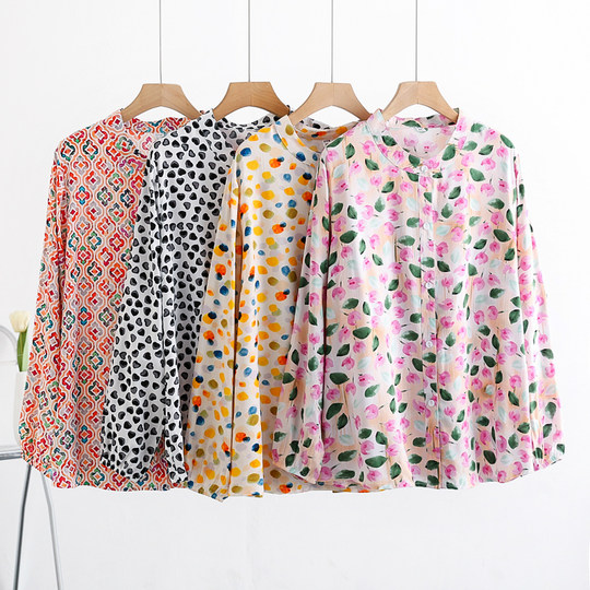 2025 summer women's thin cotton and sunscreen clothes