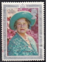 British letter marketing stamps 1990 Queen Elizabeths 90th birthday 4-1