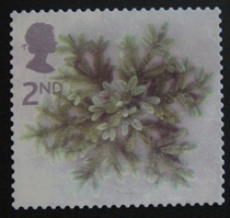 British Letter Marketing Stamps 2002 Christmas 5-1: Blue Star