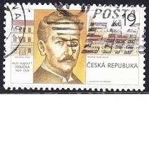 Czech letter stamps 2019 Physicist Rudolf Tomáš Jedlička1-1