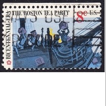 U.S. Letter Marketing Stamps 1973 200th Anniversary of the Boston Tea Party 4-1