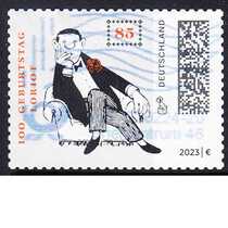 German Letter Marketing Stamp 2023 Animation Director Vico von Bülow 2-2: Lorio (self-adhesive)