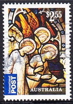 Australian Letter Sales Stamps 2014 Christmas 2-2: Angel