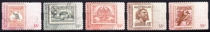 Australian Letter Marketing Stamps 2009 200th Anniversary of the Postal Service (2) 1 set of 5 (self-adhesive)