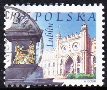Polish Letter Marketing Stamps 2004 City Landmarks Lublin