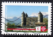 French letter marketing stamps 2019 Protecting cultural heritage 12-3: Chateau de Bonlebo