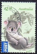 Australian Letter Marketing Stamps 2011 Jungle Wildlife 5-4: Koala