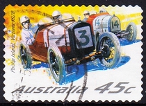 Australian Letter Marketing Stamp 2002 100 Years of Australian and New Zealand Racing (self-adhesive) 6-1