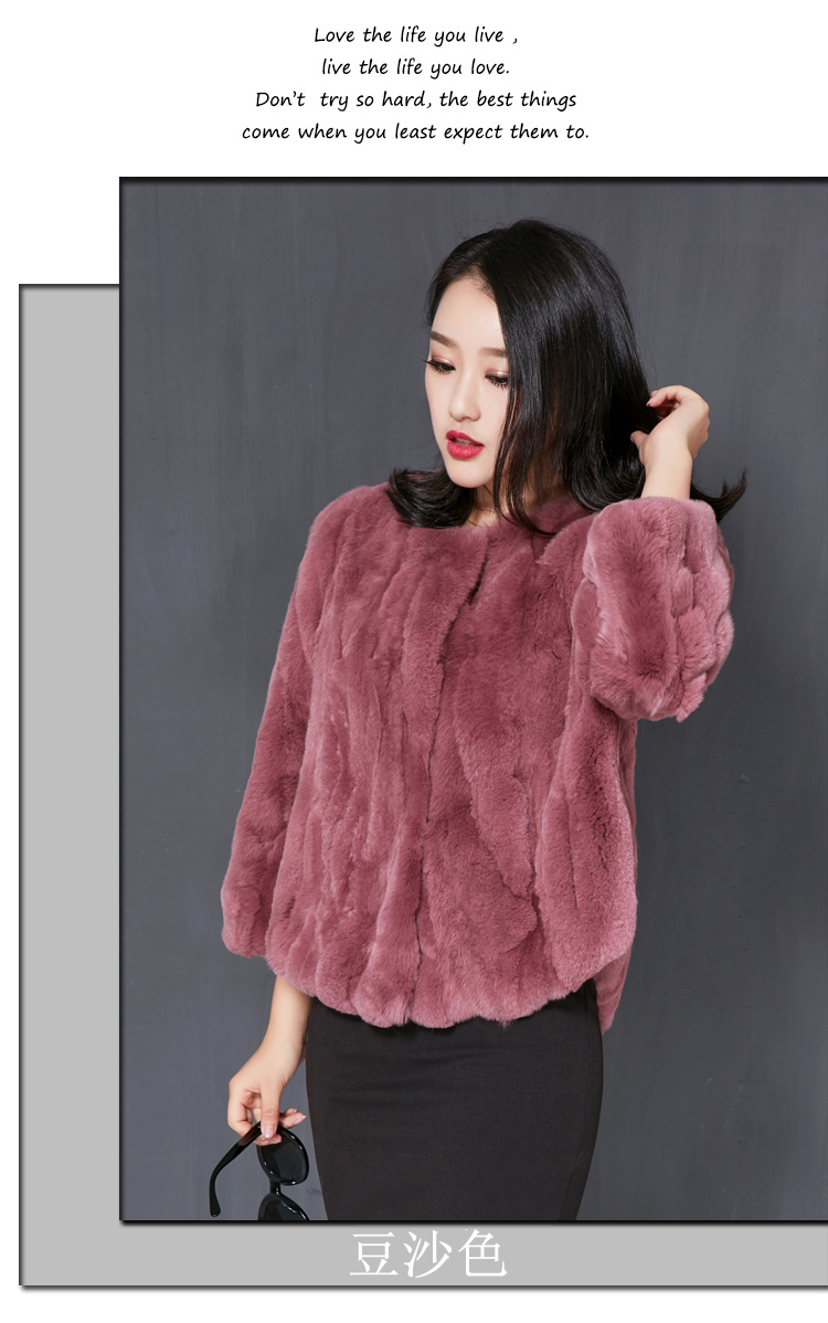 2018 giải phóng mặt bằng khuyến mãi mới 獭 lông thỏ lông lông ngắn Hàn Quốc phiên bản của lỏng kích thước lớn nữ mùa mỏng áo lông nam