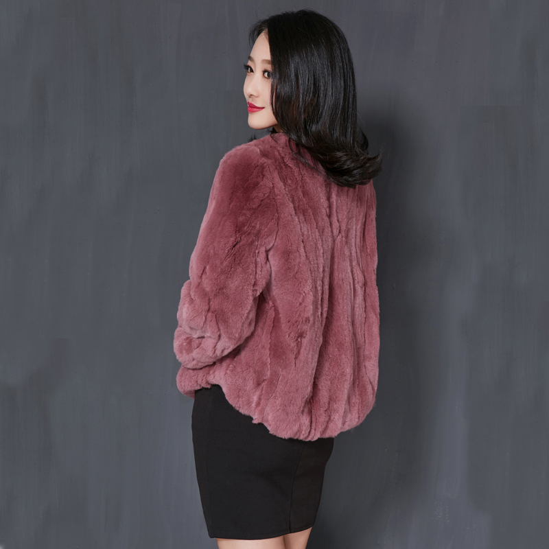 2019 giải phóng mặt bằng giá đặc biệt mới thỏ lông áo khoác lông ngắn Hàn Quốc phiên bản mã lỏng lớn cơ thể phụ nữ lại mùa