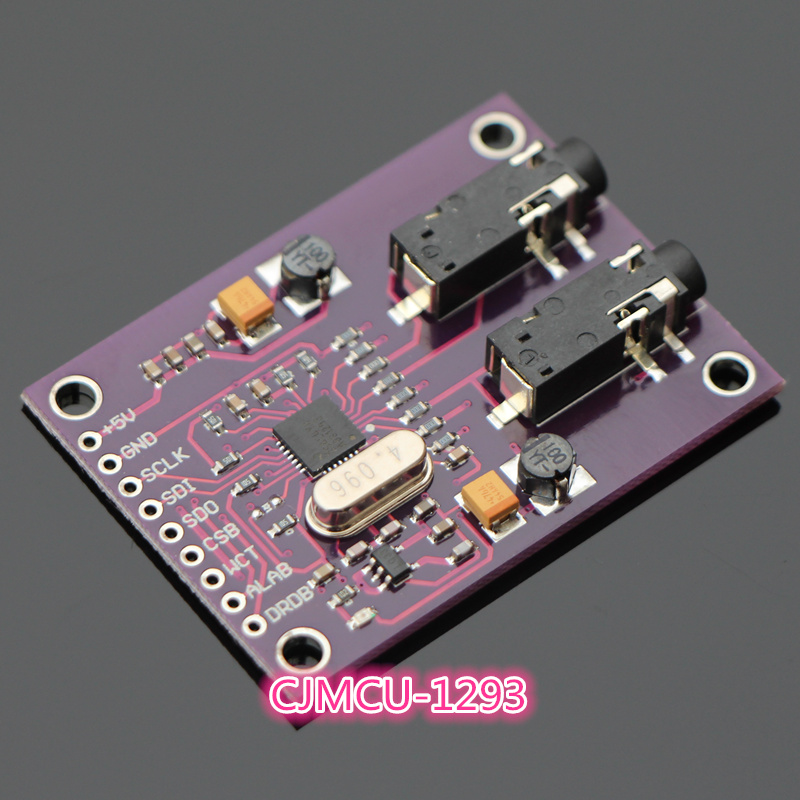 CJMCU-1293 ADS1293 Electrocardiogram (ECG)physiological signal measurement 3-channel 24-bit analog front-end