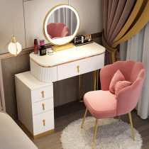 Nordic light luxury dressing table bedroom Net red telescopic dressing table modern simple small apartment mini paint makeup table