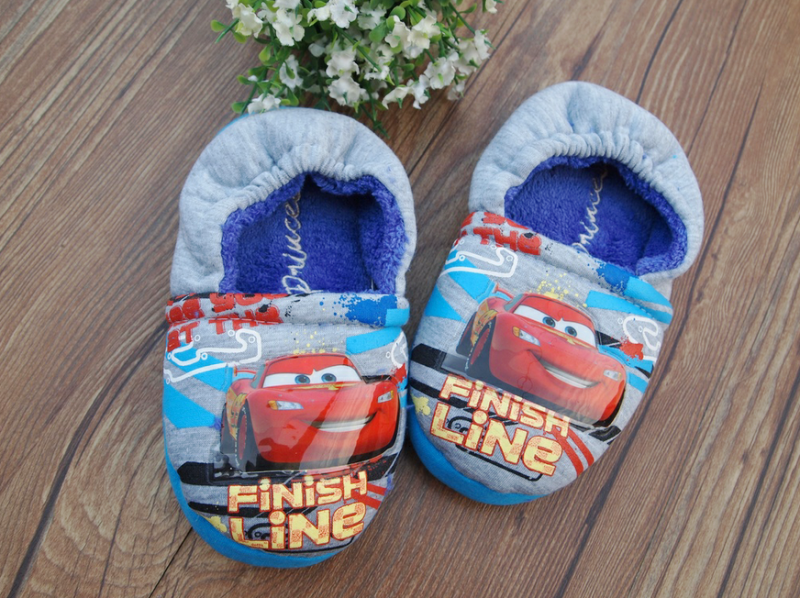 Chaussons enfants en suède pour hiver - semelle caoutchouc - Ref 1035198 Image 16