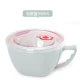 Bát cơm, bộ đồ ăn, mì ăn liền tròn đơn giản, căn tin, ăn, tay cầm, màu xanh, cơm, hộp cơm, dung tích, dễ thương, ra bát quần lót đùi
