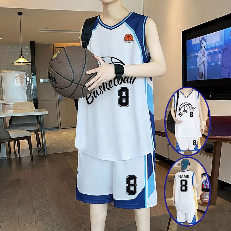 Cool and Quick-Drying Casual Sports Suit for Men 2026 Sweat-Absorbent Breathable Vest Shorts Basketball Uniform Game Training Jersey
