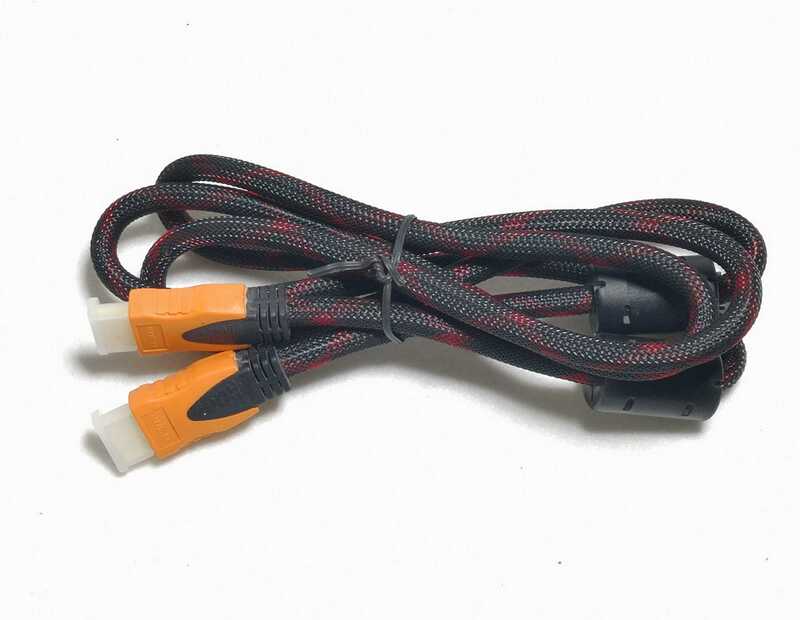 Computer Graphics Card Monitor HDMI High-Definition Cable, Dual Male Connectors, Length 1.5m