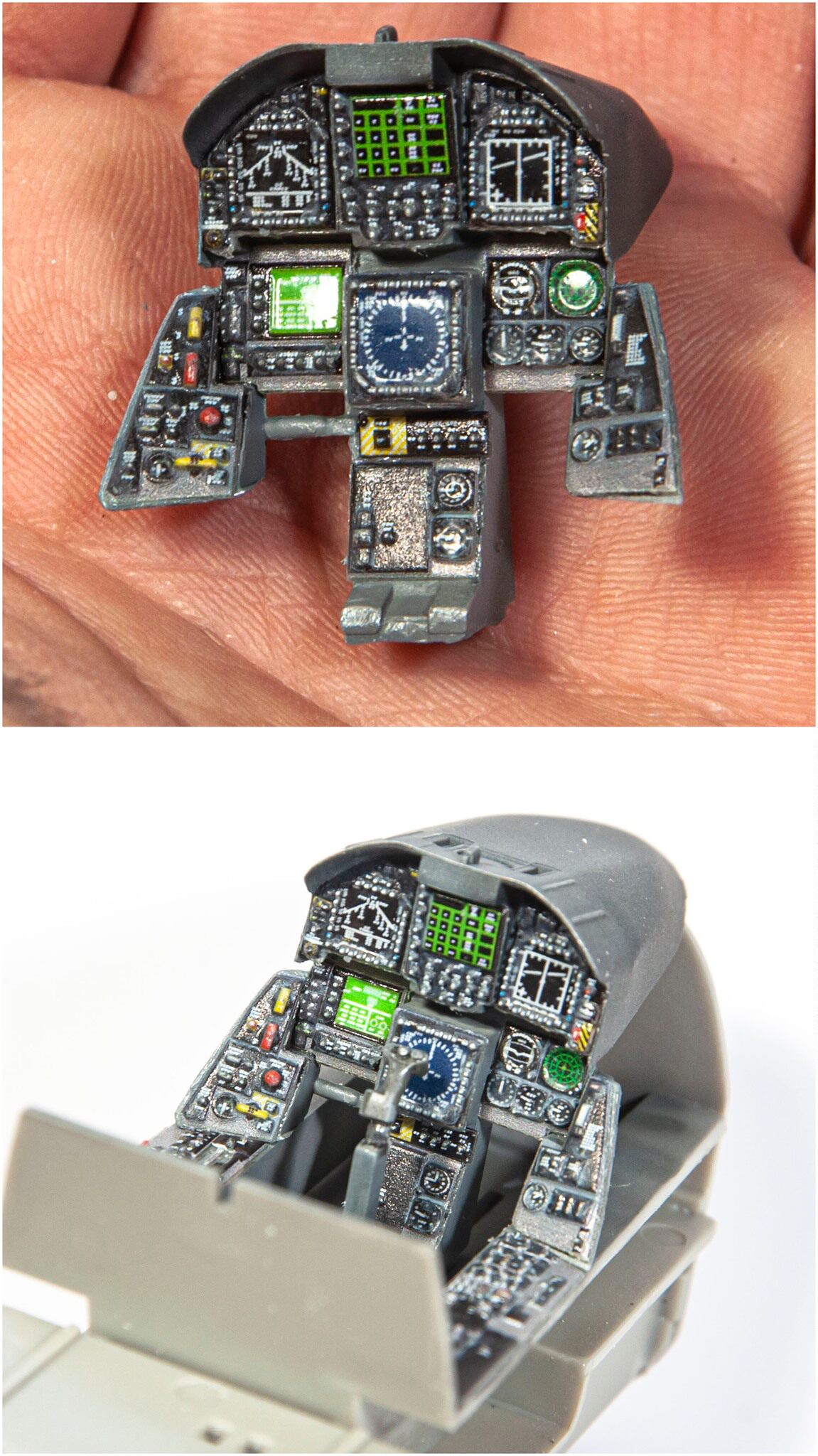 Модель самолета red fox 32014 1/32  f/a-18e 3d打印彩色座舱贴 配  revell