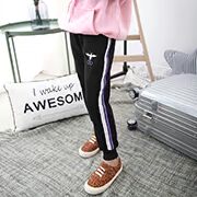 Quần trẻ em, mùa thu đông, quần áo trẻ em, bé trai và bé gái, quần thun, quần len, thời trang trẻ em lớn, quần kẻ sọc quan ao tre em