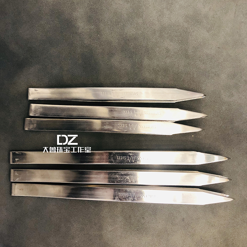 Stainless Steel Welding Tweezers Welded Clip 6 Inch 8 Inch Pointed Low Heat Transfer AA Clip Gold Tool Jewelry Tool