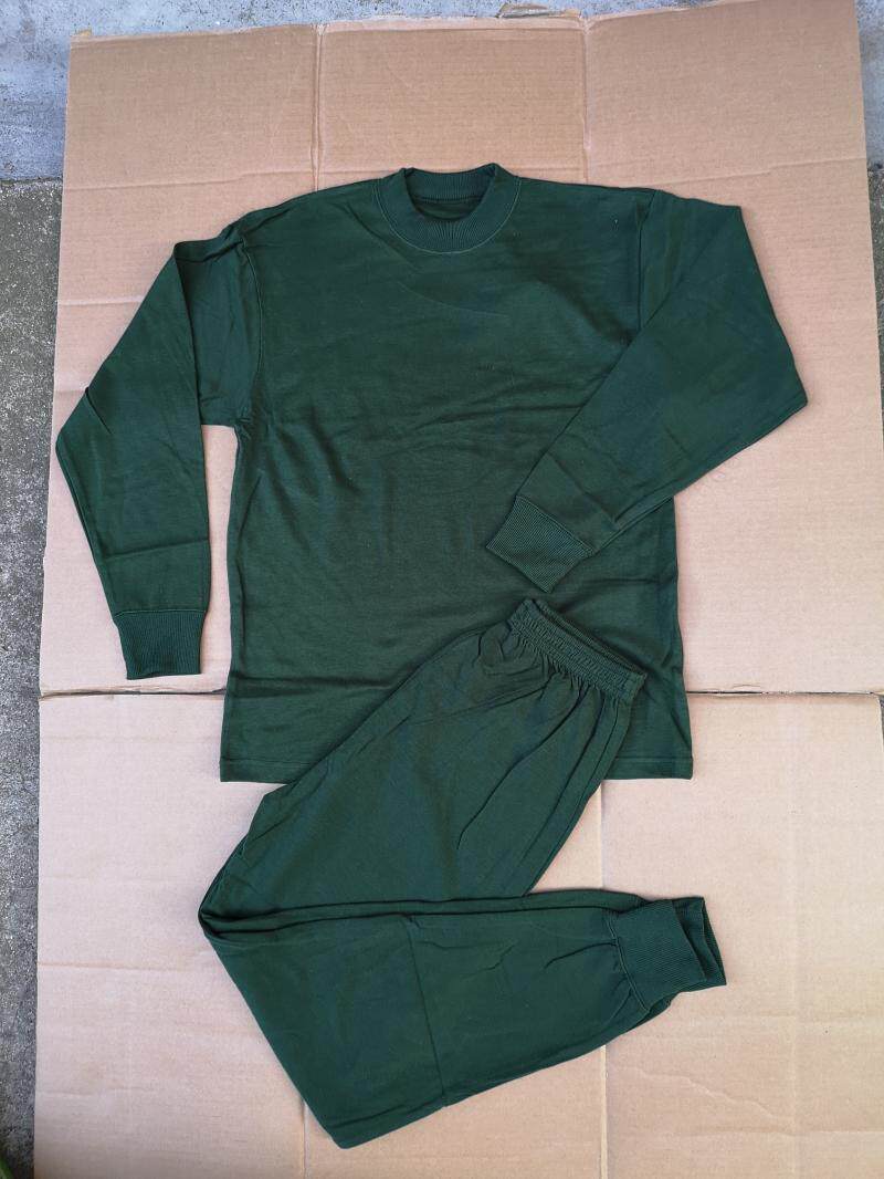 Olive green underwear set Stock old goods underwear set