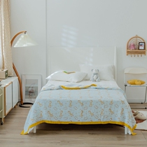 Six layers of cotton children's quilt bubble gauze cotton quilt student dormitory baby towel quilt single double blanket air conditioning quilt