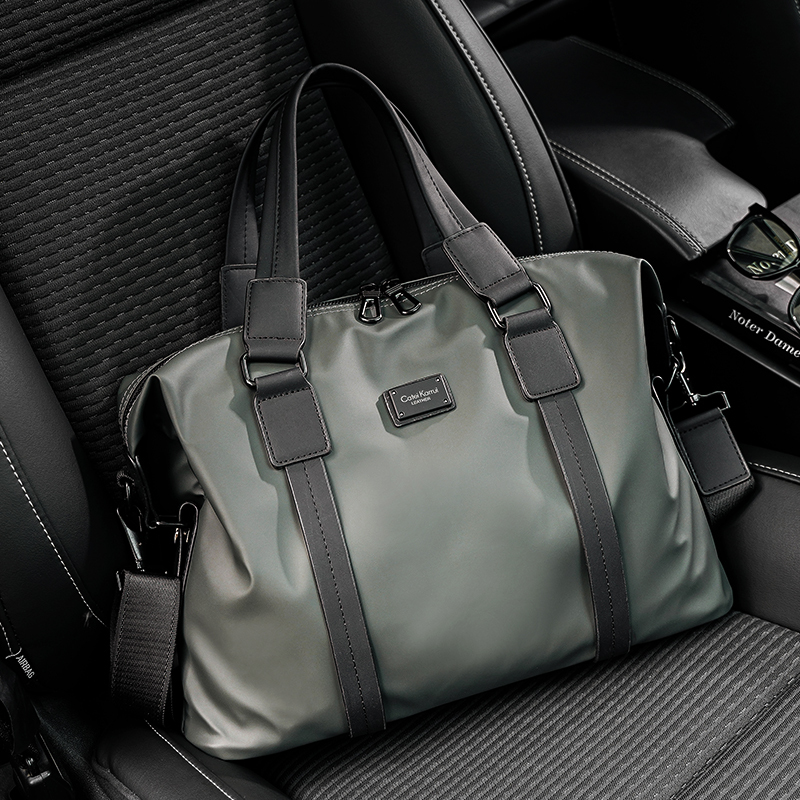 2026 New Waterproof and Wear-Resistant Handbag Briefcase Korean Style Men's Bag Casual Fashion Shoulder Bag Crossbody Bag Trendy 2026 New Waterproof and Wear-Resistant Handbag Briefcase Korean Style Men's Bag Casual Fashion Shoulder Bag Crossbody Bag Trendy