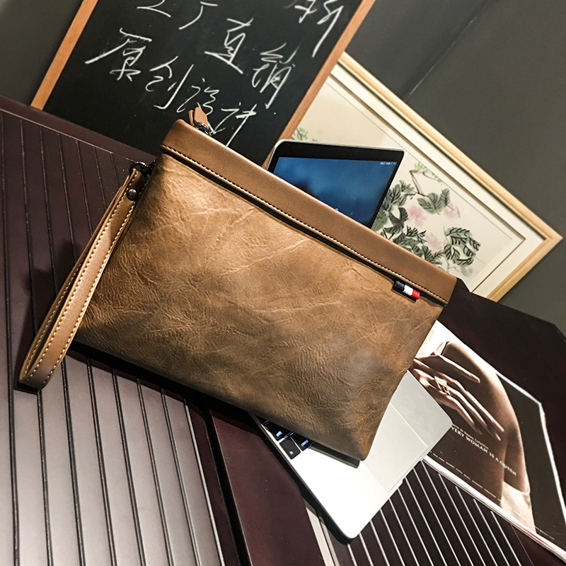Kinh doanh bình thường phiên bản Hàn Quốc của túi ly hợp 2018 mới thời trang túi xách nam túi xách nam phiên bản Hàn Quốc của túi da ly hợp túi xách hàng hiệu