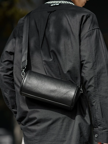 Кожаная корейская сумка на одно плечо, сумка через плечо для мальчиков