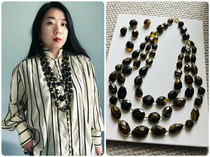 GEM ME Chao Mu Zhi Yue custom designed necklace ring earrings bracelet European Baltic Amber Beeswax