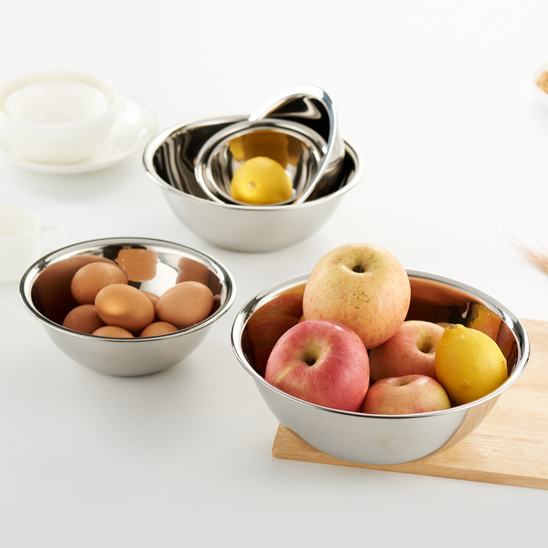 Egg mixing basin basin basin basin stainless steel basin soup bowl small rice basin kitchen basin basin