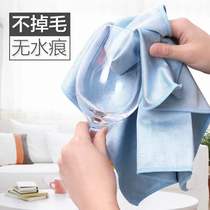 Microfiber cloth absorbs water and does not lose hair thickened housework cleaning glass furniture floor without watermark mirror cloth