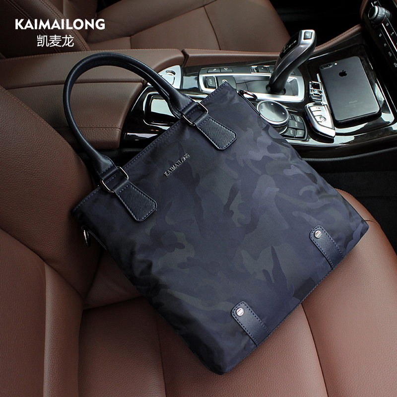 Man Bag Handbag Business Tide Man Single Shoulder Bag Vertical bag Bag Casual Oxford Cloth Diagonal Satchel Men Briefcase