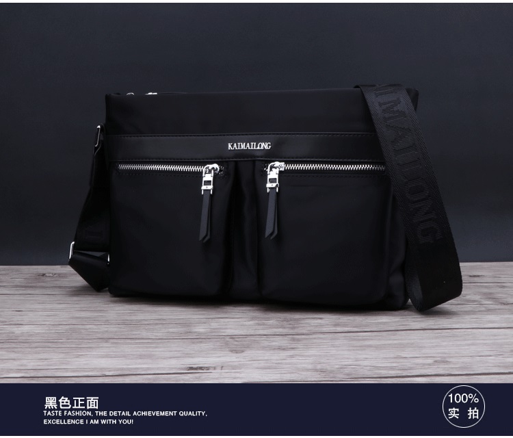 Kaimailong túi đeo vai nam bằng vải nylon giản dị Túi Messenger túi nam Oxford quay chéo vải ba lô túi hàng hiệu