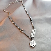 Hong Kong (designer) RVY 2021 New Tide necklace female summer senior punk style light luxury choker