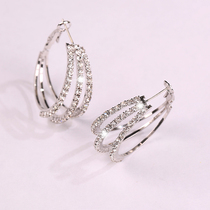 Hong Kong (designer) RVY 2021 new earrings female circle ring earrings stud simple high-grade earrings tide