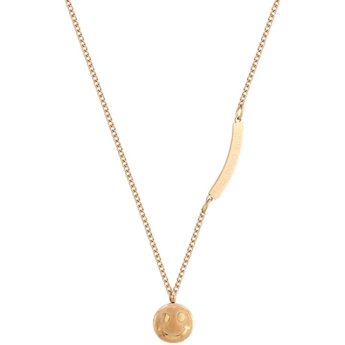 Дизайнерское ожерелье, цепочка до ключиц, Гонконг, популярно в интернете, изысканный стиль, легкий роскошный стиль