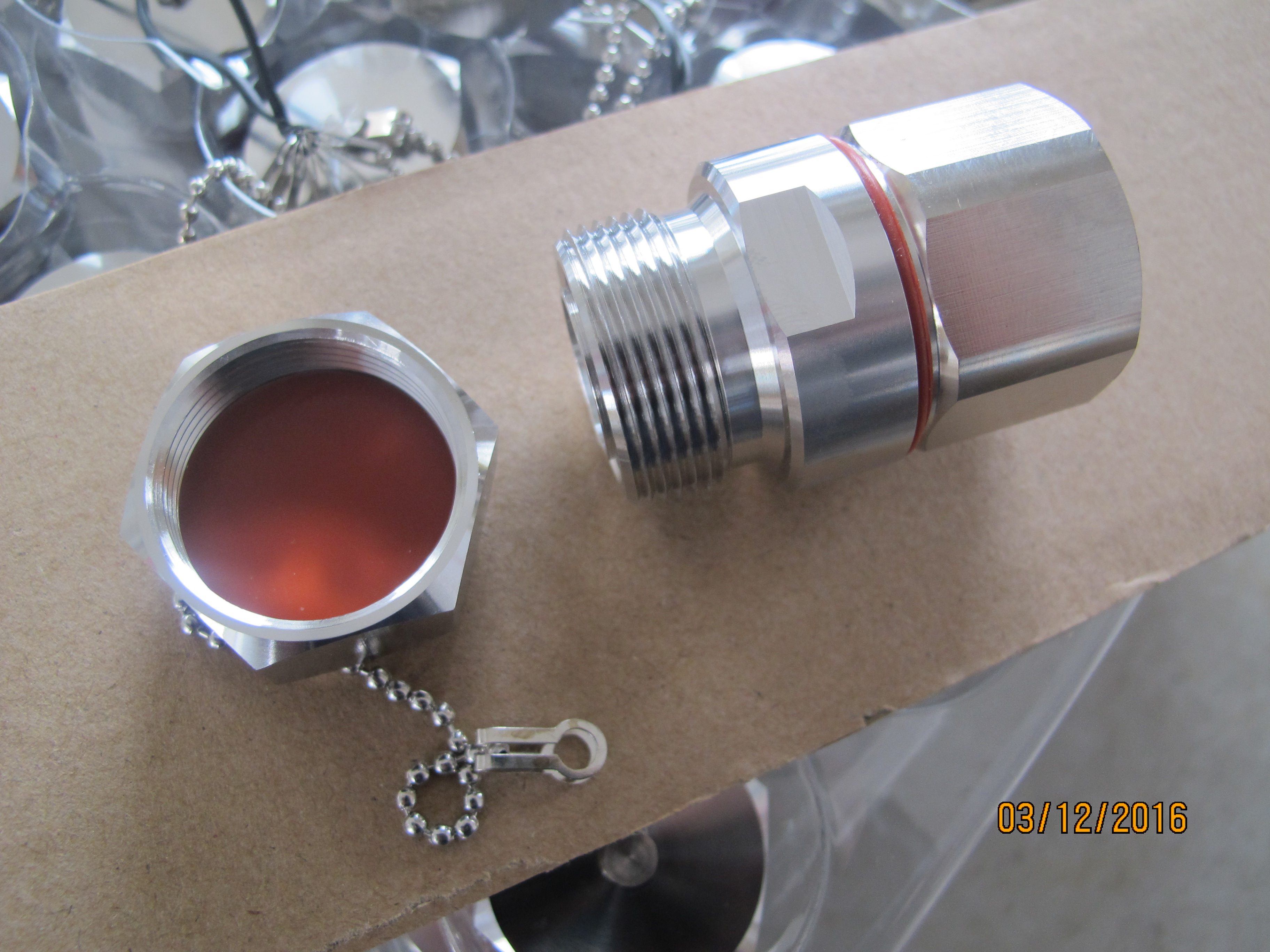 L29 metal dust cap DIN7 16 male head cap cap