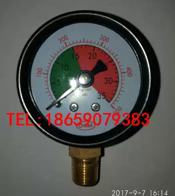 CHIBA Taiwan original Yongtenu TM-302FW-T4P Electric Lubrication Pump Pressure Gauge Oil Pump Meter