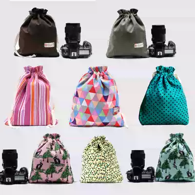 Thickened Polaroid monocular camera soft bag inner bag micro monocular camera storage portable bag D7000 A7R3 200D