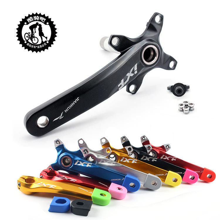 ixf mountain bike integrated hollow large tooth disc left and right cranks a set of modified single disc crank 104BCD