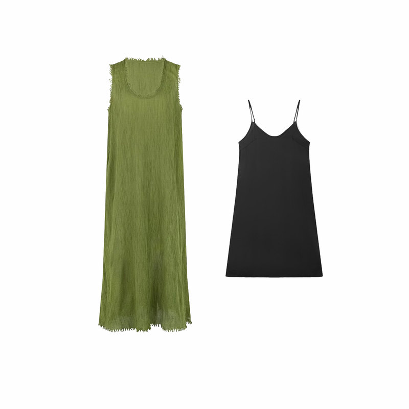 Green Willow Dress