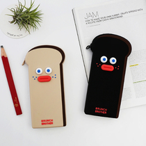 Romane Korea cute pen bag stationery creative large capacity pen box Simple cartoon personality pen storage bag