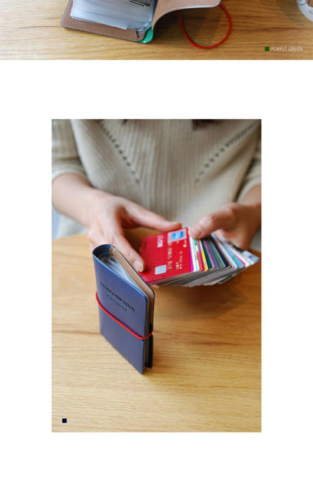 Gói plepic chính hãng Hàn Quốc băng màu nhiều gói thẻ phụ nữ gói thẻ chéo mẫu nam và nữ chủ thẻ ngân hàng ví local brand