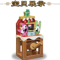 Dynamic movable Christmas cartoon 3D paper model DIY handmade childrens educational origami toy