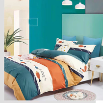 Xinjiang Changsuede Cotton pure cotton twill linen Bedsheets can be set for 1 2 Students Dormitory 1 8 single double pro-skin Ins is single