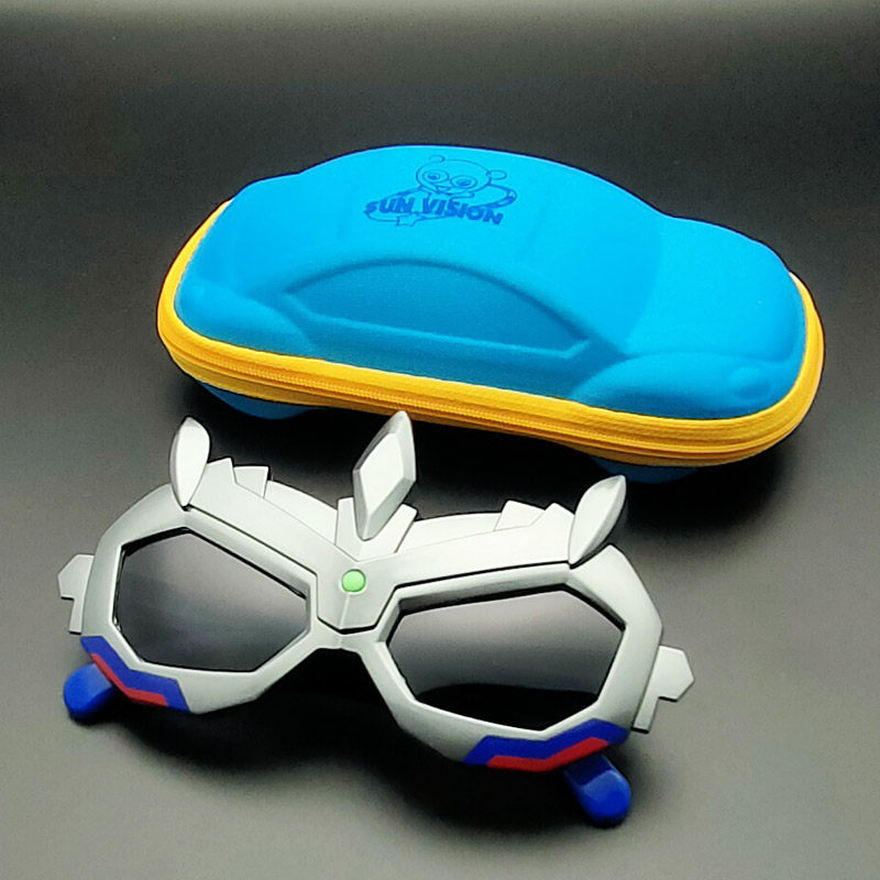 2023 Ottmann children sunglasses boy silicone gel soft leg polarized sun glasses anti-ultraviolet car box-Taobao