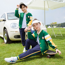 Primary school uniforms Spring and autumn clothes Suit Kindergarten Garden Uniform 1st Grade Children Banfu Academy Clothes Casual Sportswear