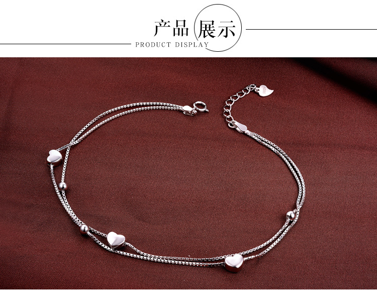 Bracelet de cheville Femme OTHER   en Argenterie - Ref 3102713 Image 9