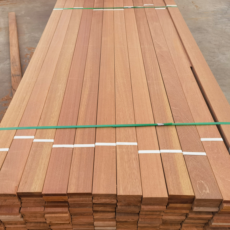 Embalming wood floor Pinewood Lattice Solid Wood Plates Outdoor Wood Square Wood Sandals Armrests Upright Post Park Benches Terrace