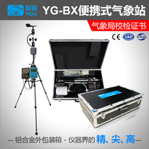 Portable weather station temperature humidity pressure wind speed wind direction meteorological emergency multifunctional mobile Environment Monitor